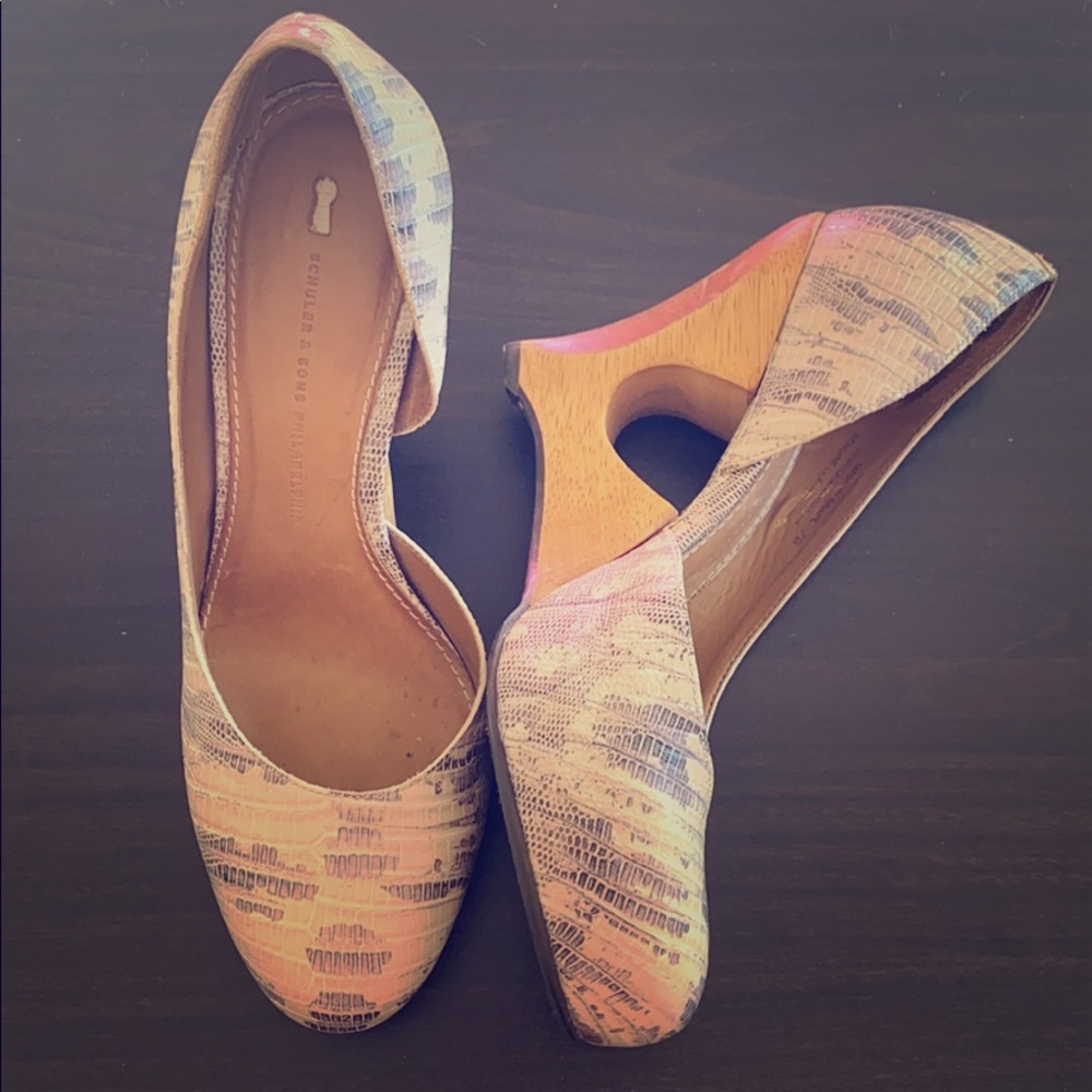 Beautiful Schuler and Sons Wedge Heels- Size 7B
